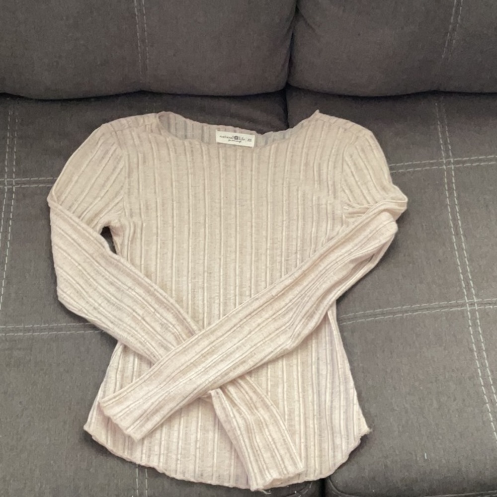 Skin tight natural life top